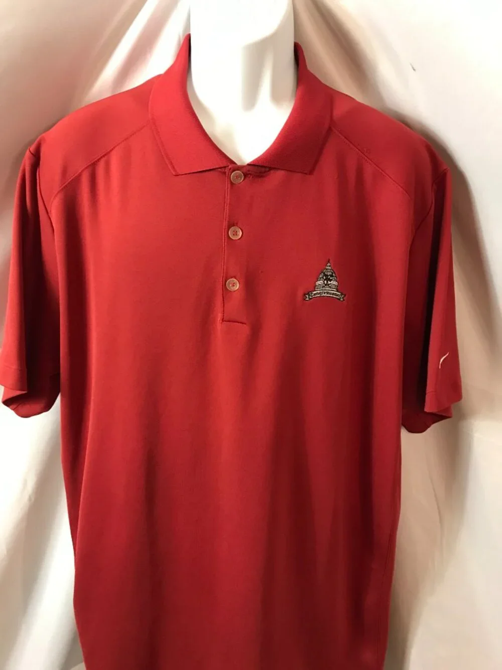 Nike AT&T National Congressional Golf Club Athletic Sport Cut Polo Shirt